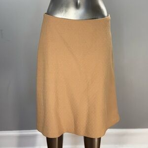 LANVIN Wool A-Line Skirt Sz 40